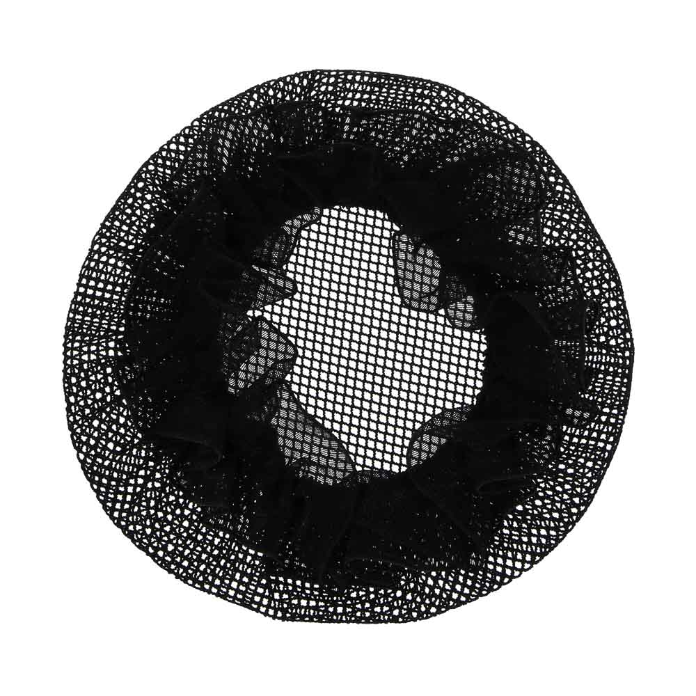 ЮНИLOOK Сеточка для волос, полиэстер, цвет черный, ACS25-6, арт.№ 321-389