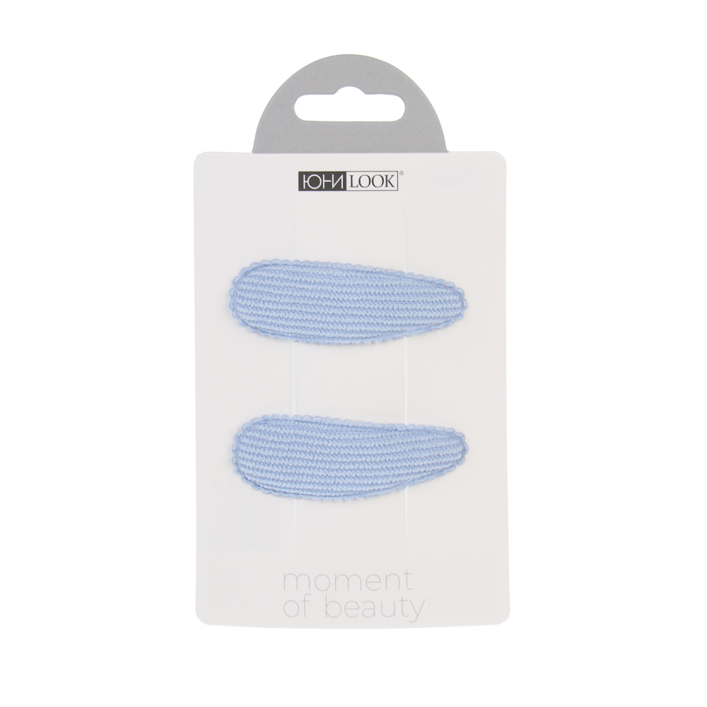 ЮНИLOOK Зажим для волос детский, 2шт, полиэстер, металл, ACS25-9, арт.№ 321-392