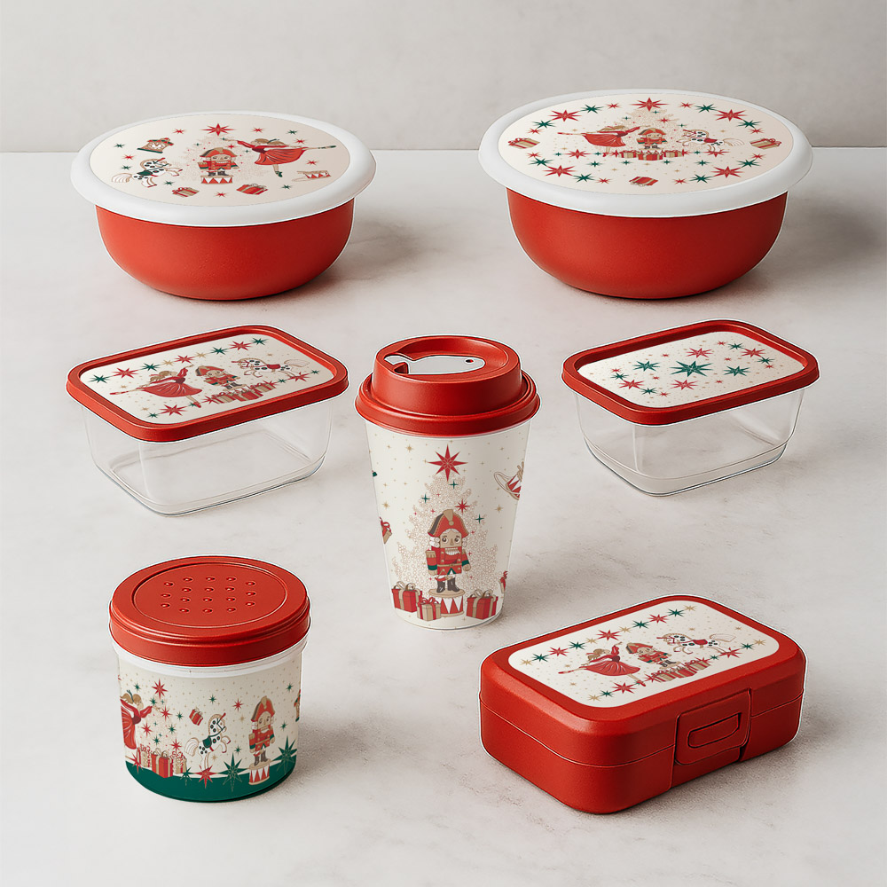 Щелкунчик Ланч-бокс 0,85л (18х12,5х5,5см), пластик, арт.№ 861-520