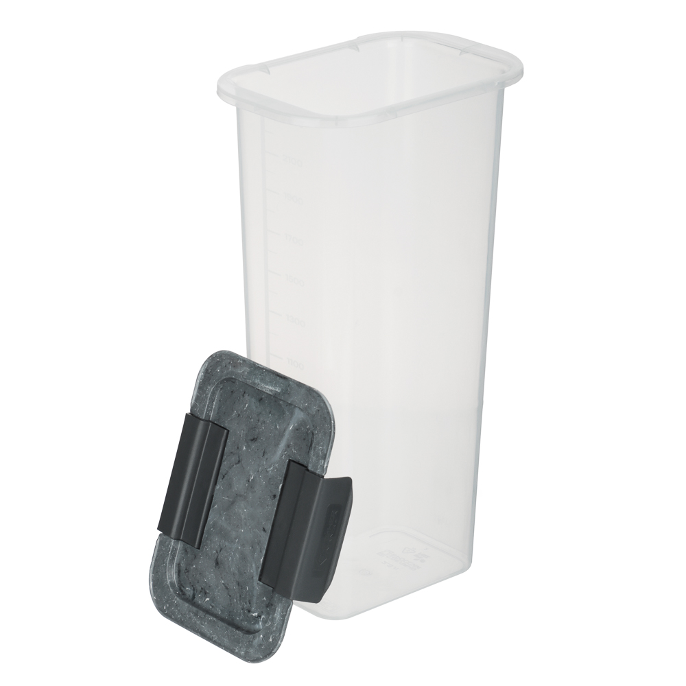 Контейнер герметичный с защелками для сыпучих продуктов 2300мл, пластик, арт.№ 861-544