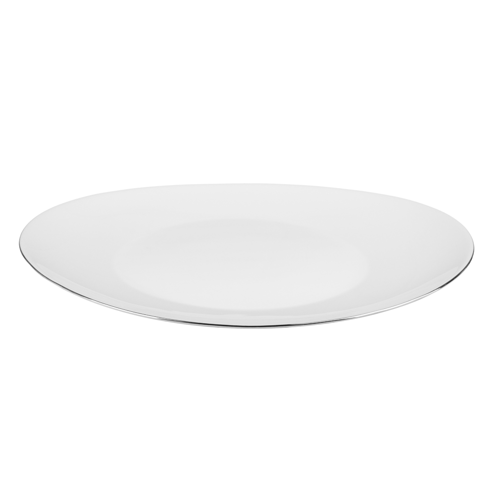 MILLIMI Аура Тарелка подстановочная 26,5см, опаловое стекло, арт.№ 820-658