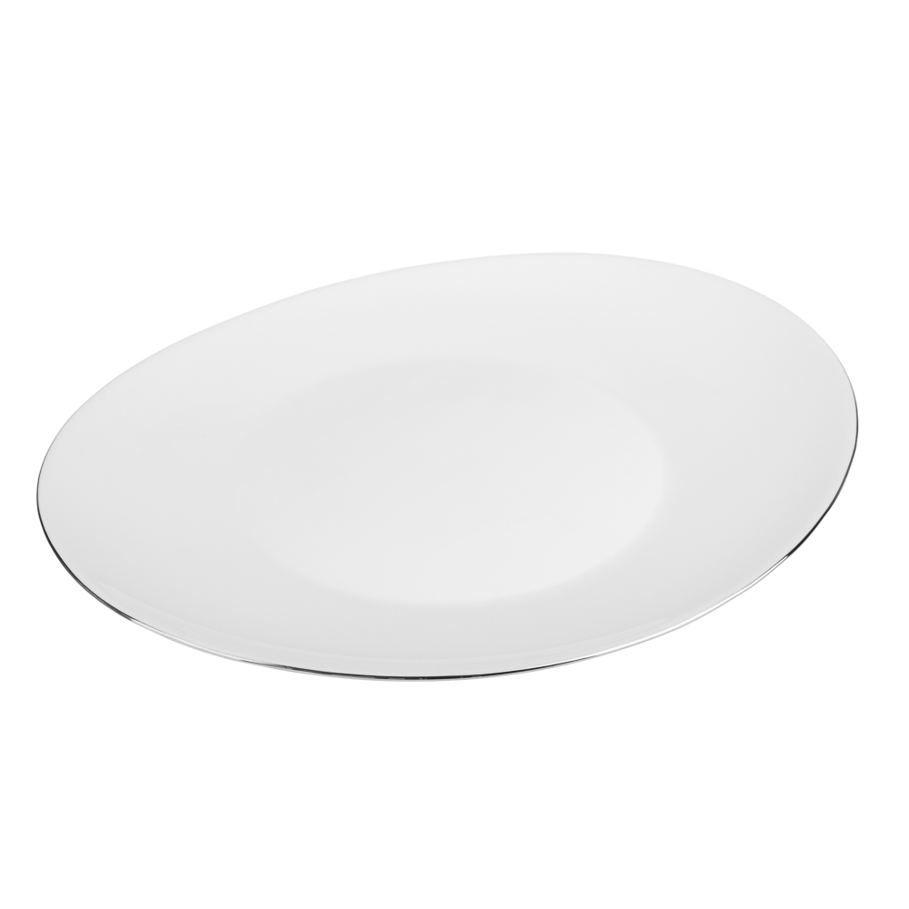 MILLIMI Аура Тарелка подстановочная 26,5см, опаловое стекло, арт.№ 820-658