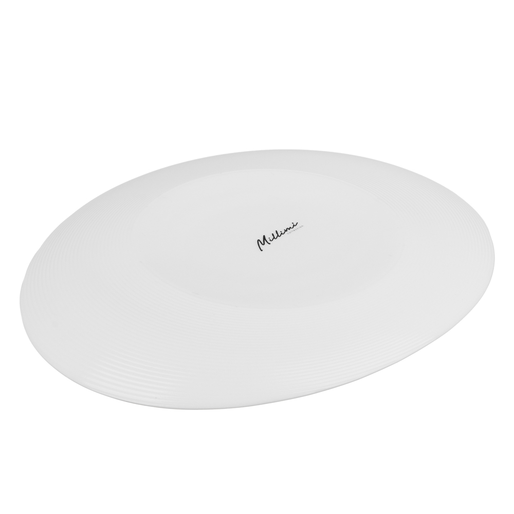 MILLIMI Аура Тарелка подстановочная 26,5см, опаловое стекло, арт.№ 820-658