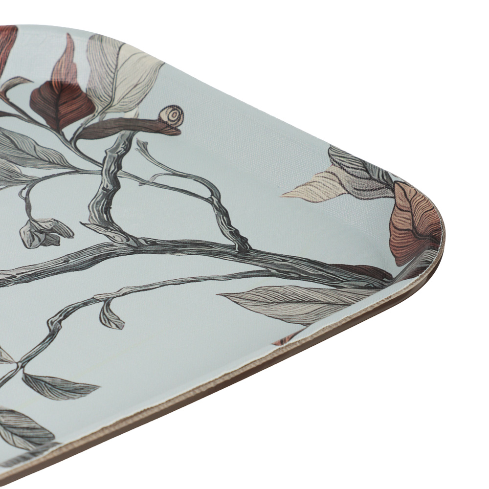 Поднос прямоугольный с антискользящим покрытием тм VETTA Сенса, 35х25см, 2 дизайна, арт.№ 862-462