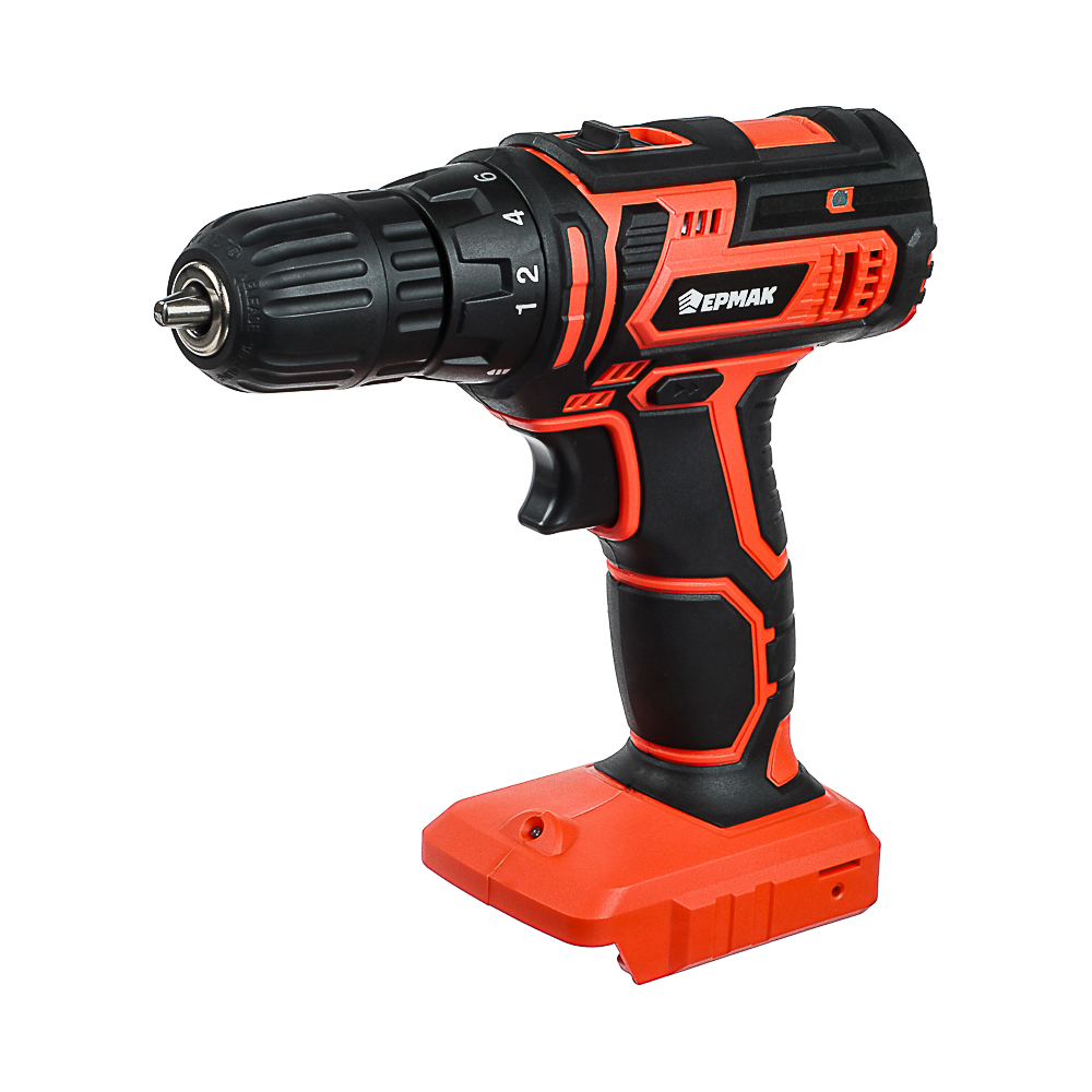 ЕРМАК Дрель-шуруповерт аккум. ДША-14в, 0-550- 1550 об/мин, 1,3 Li-on (1), 28 н*м, подсветка, арт.№ 646-324