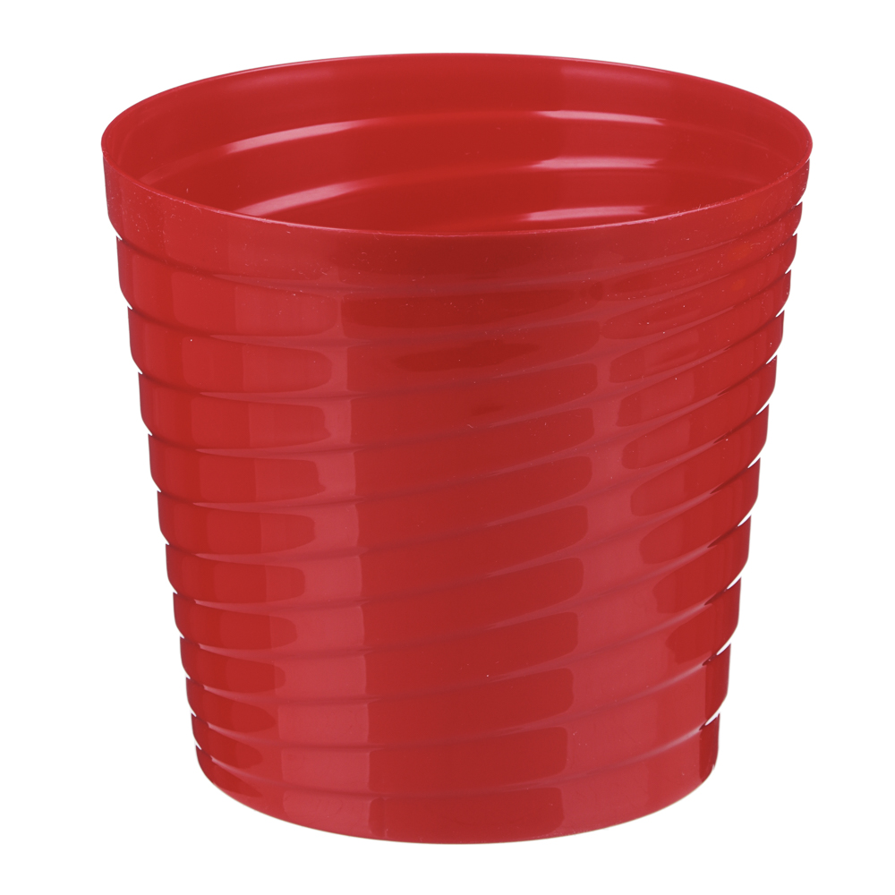 Кашпо "Верона" 1,65л, d14,5см, пластик, 7 цветов, арт.№ 164-215