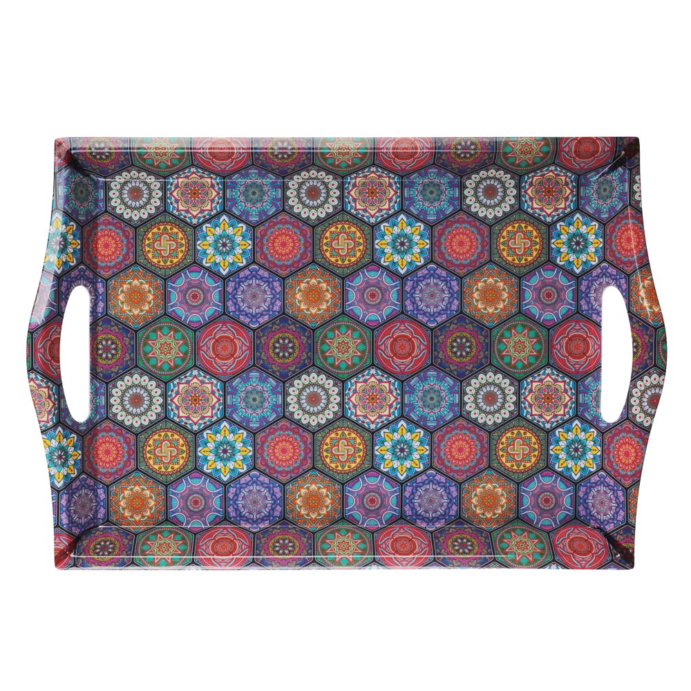 VETTA Мозаика Поднос, пластик, 39х27х4,3см, арт.№ 862-437