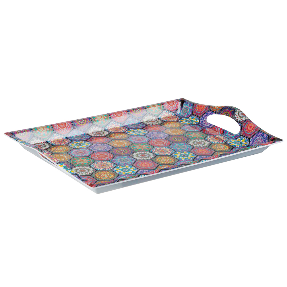 VETTA Мозаика Поднос, пластик, 39х27х4,3см, арт.№ 862-437