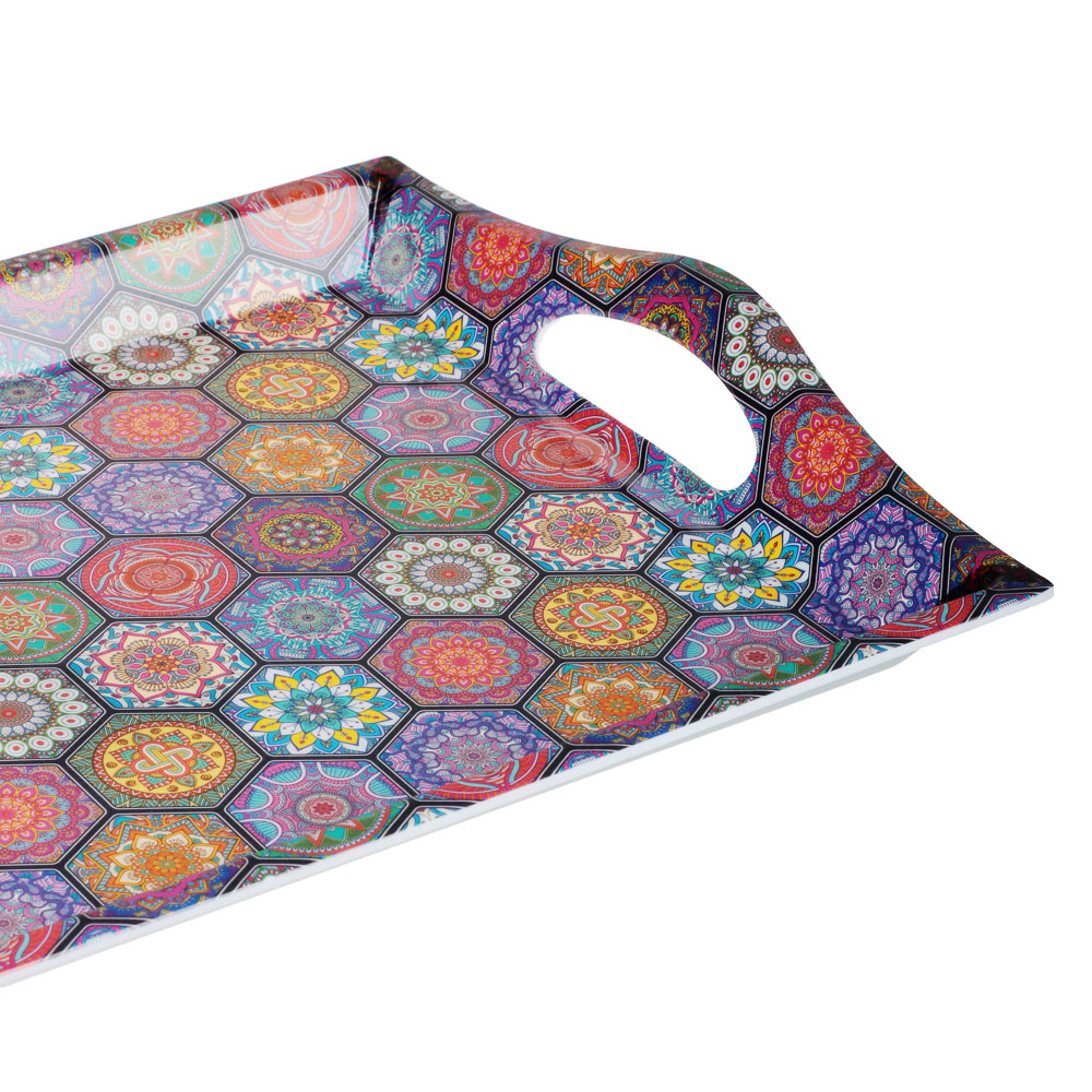 VETTA Мозаика Поднос, пластик, 39х27х4,3см, арт.№ 862-437