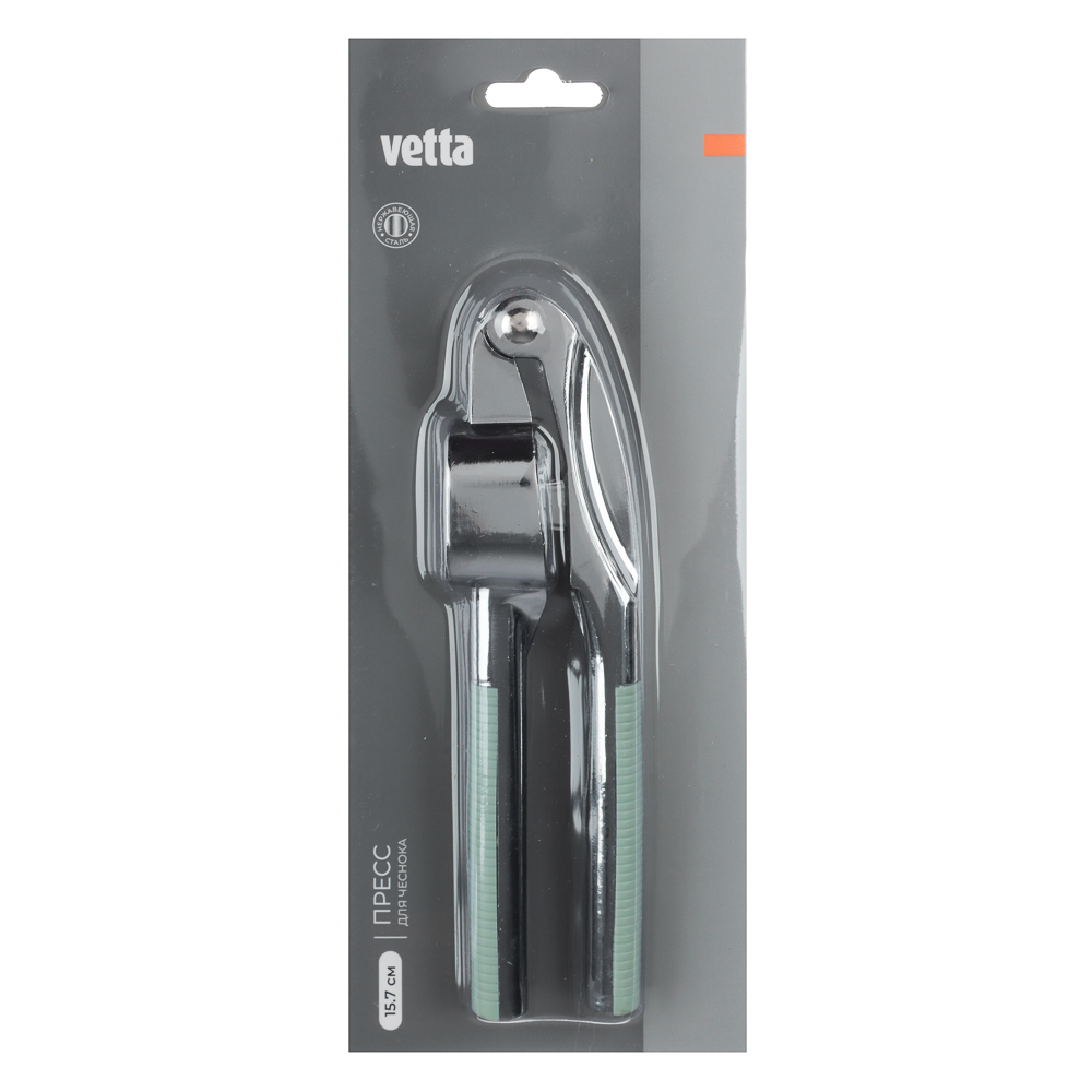 VETTA Пресс для чеснока 15,7см,  нерж.сталь, арт.№ 882-391