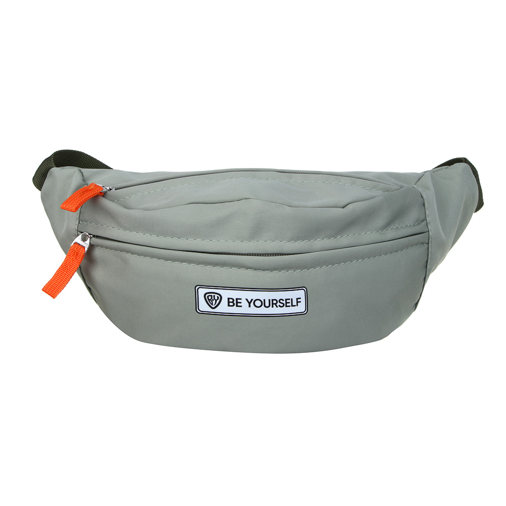 ЮL Сумка поясная с 3-мя отделениями, 100% ПЭ, 33х16х9см, 4 цвета, арт.№ 337-176