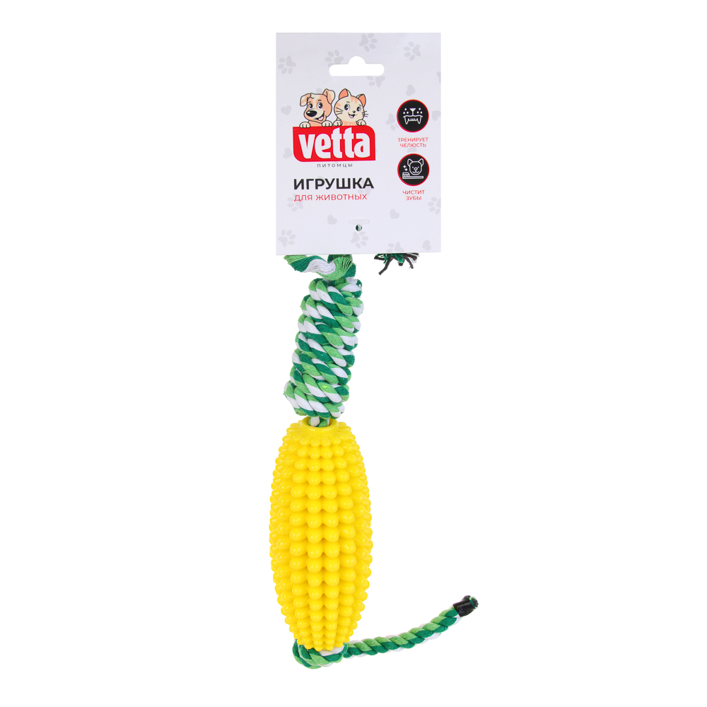 VETTA Игрушка для домашних животных, ТПР, хлопок, 12,5х5 см, арт.№ 273-169