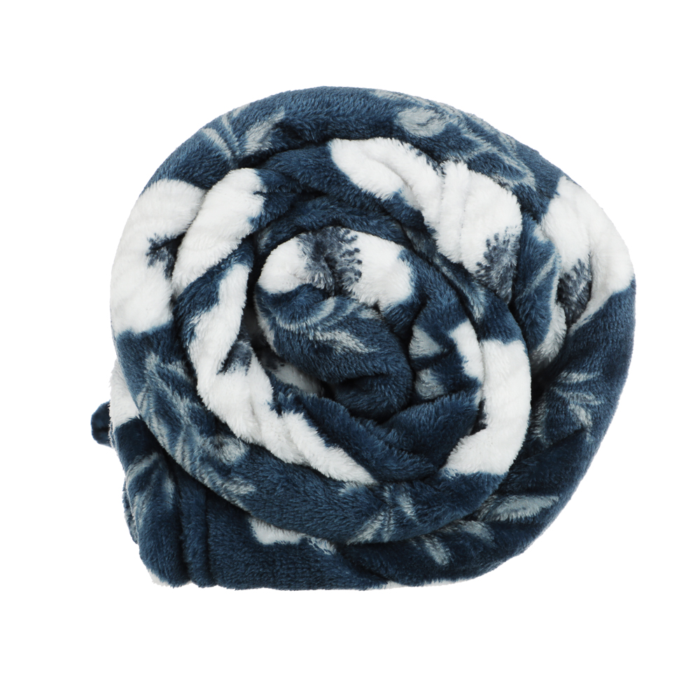 PROVANCE Нэви Плед микрофибра 150х200см, 230гр/м, 2 дизайна, арт.№ 487-058