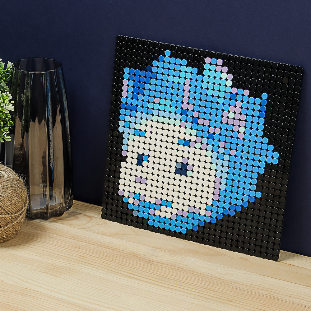 Фиксики Мозаика пластиковая, АВS, 18x18 см, Нолик, арт.№ 429-029