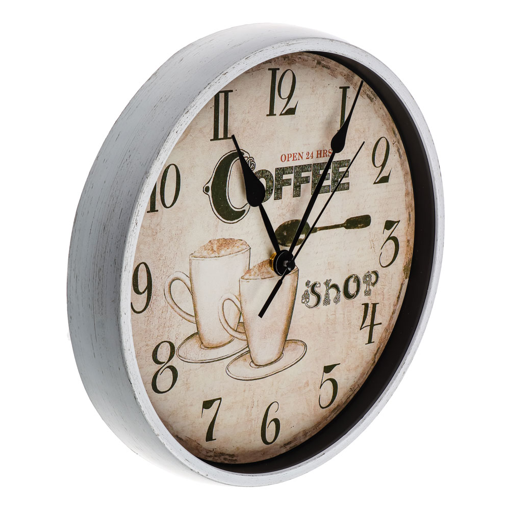 LADECOR CHRONO Часы настенные, пластик, стекло, 30см, ЧН-33, арт.№ 581-142