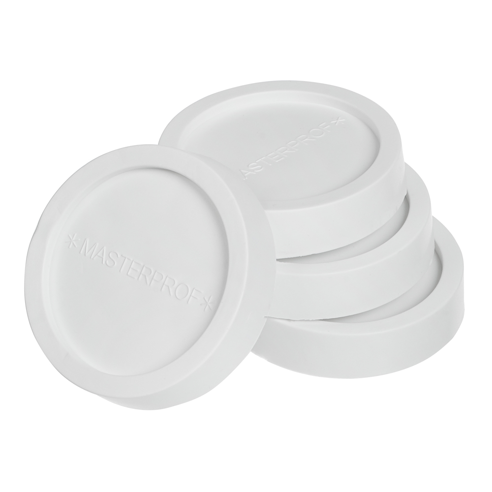 Подставки антивибрационные для бытовой техники тм VETTA, 4шт, ПВХ, d48х13мм, арт.№ 639-045