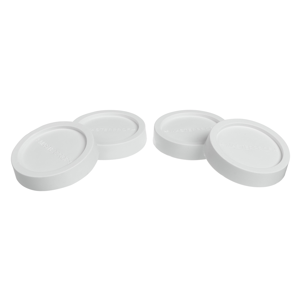 Подставки антивибрационные для бытовой техники тм VETTA, 4шт, ПВХ, d48х13мм, арт.№ 639-045