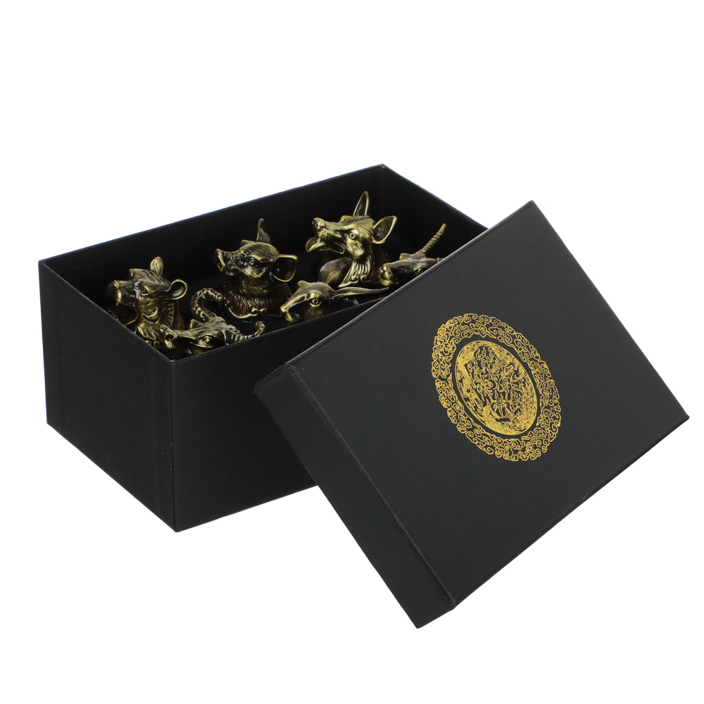 Набор стопок перевертышей тм MILLIMI, 30мл, бронза, стекло, 6шт, арт.№ 878-715