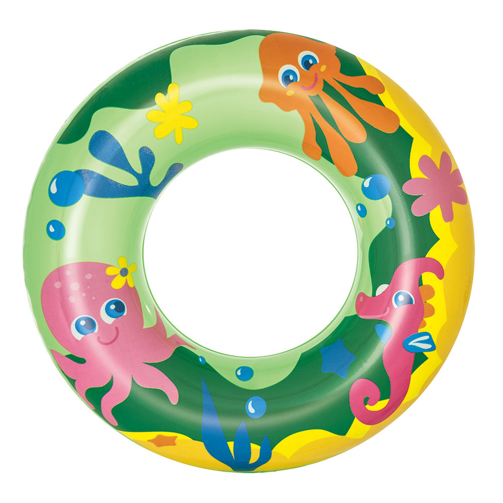 Плавательный круг тм BESTWAY "AQUAPAL", 51см, ПВХ, Морские приключения, от 3 до 6 лет, 36113, арт.№ 107-178