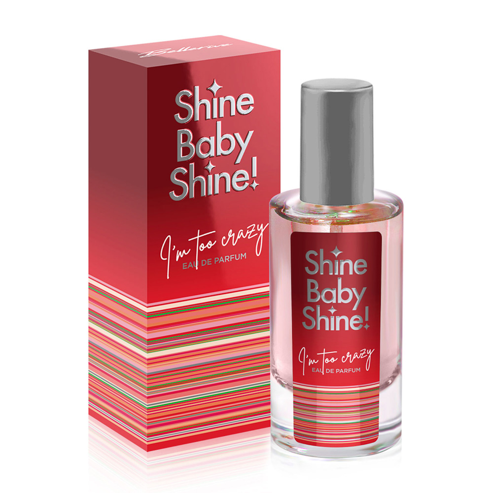 Парфюмерная вода женская тм BELLERIVE Shine Baby Shine! I'm too Crazy, 50 мл, арт.№ 313-379