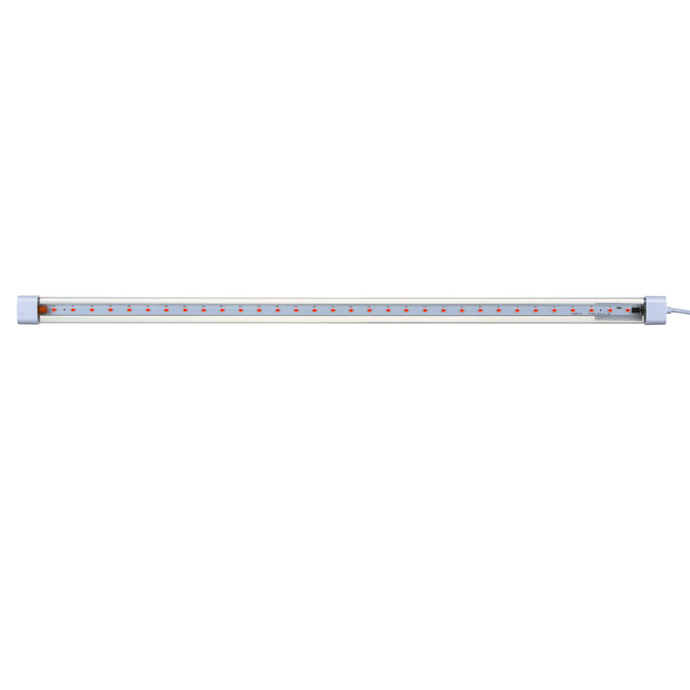 INBLOOM Светильник светодиодный для растений, 32LED, фиолетовый, 54х2.4х1.3см, 8Вт, 220В, ABS, арт.№ 185-090