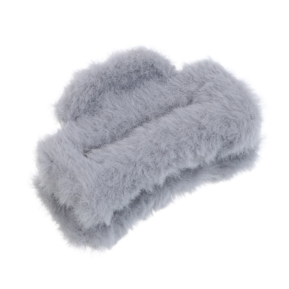 Краб для волос тм ЮНИLOOK, 9см, пластик, полиэстер, 6 цв., ACS25-14, арт.№ 321-397