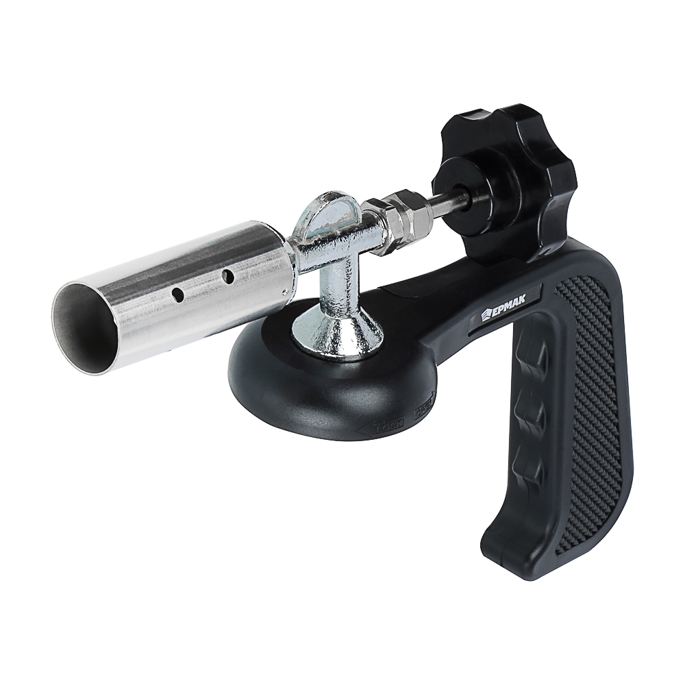 ЕРМАК Горелка газ., цанговый захват, широкое сопло, 27x5,6x1,5 см, арт.№ 116-056