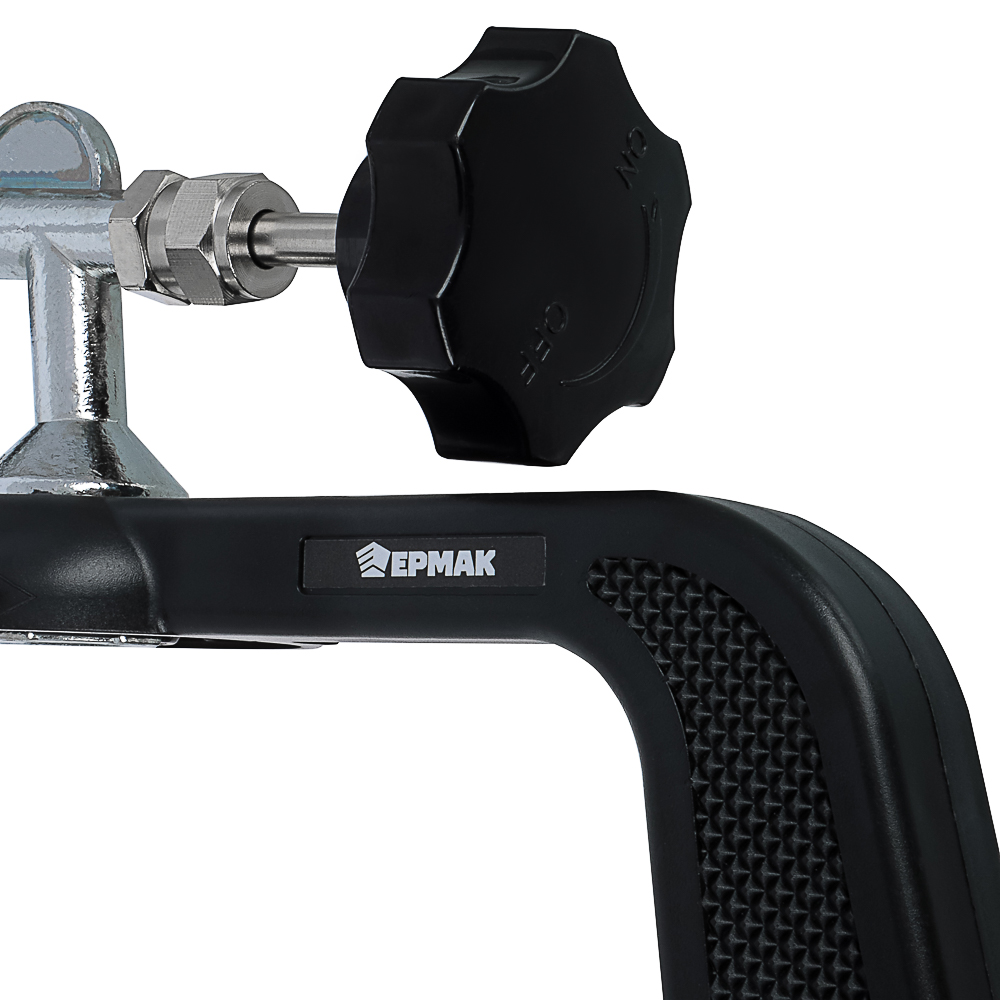 ЕРМАК Горелка газ., цанговый захват, широкое сопло, 27x5,6x1,5 см, арт.№ 116-056