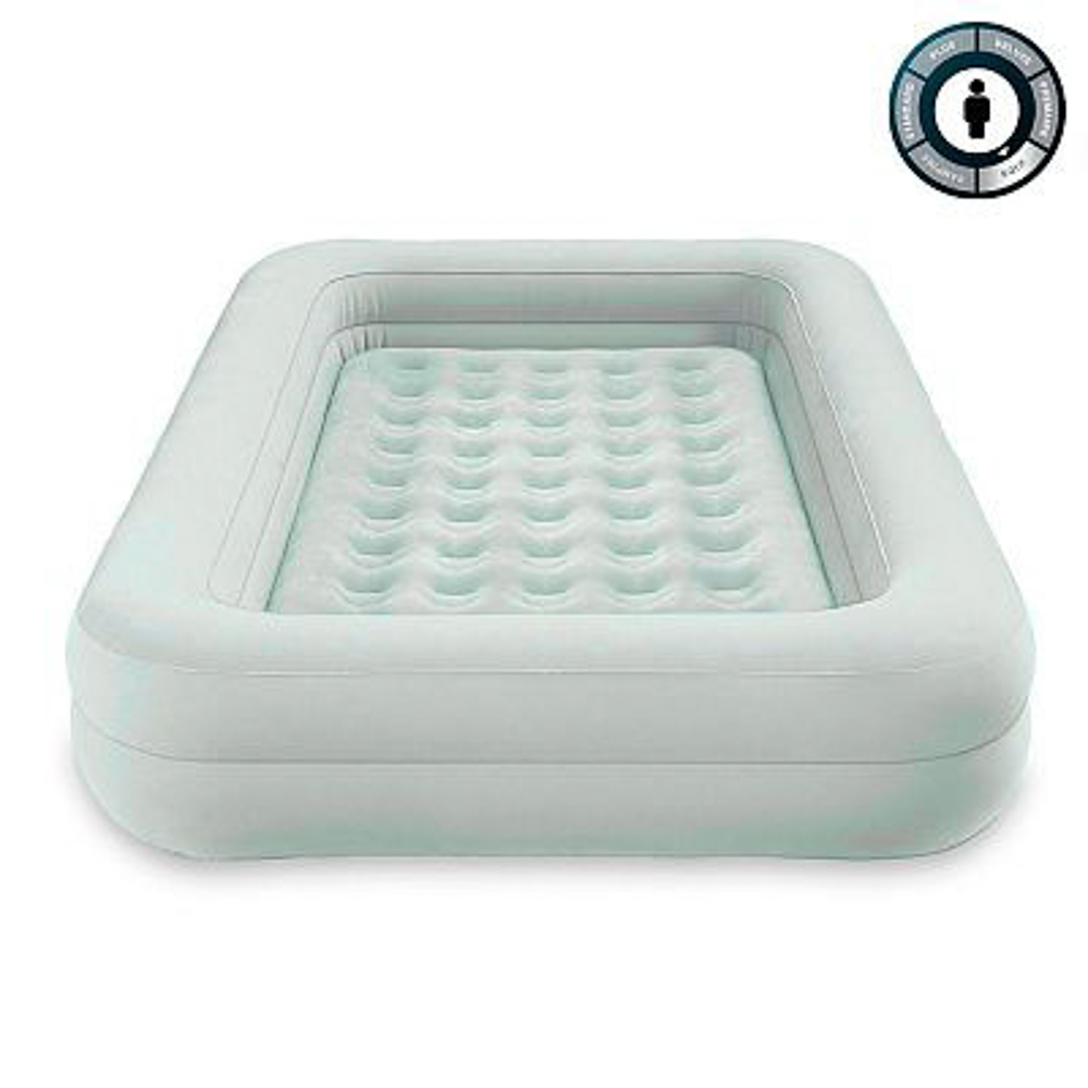INTEX Кровать надувная детская с бортиками, 168х107x25см, от 3 до 6 лет, 66810NP, арт.№ 108-024