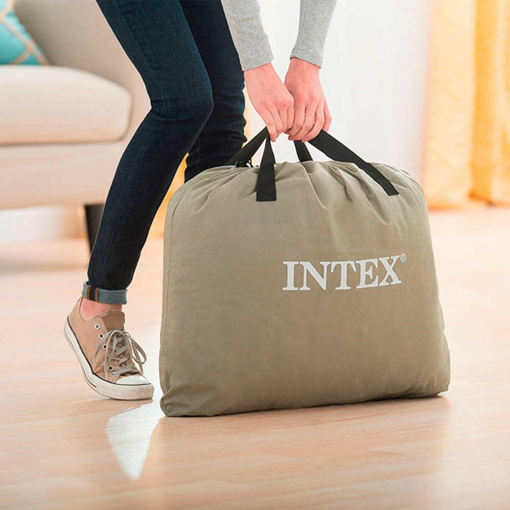 INTEX Кровать надувная детская с бортиками, 168х107x25см, от 3 до 6 лет, 66810NP, арт.№ 108-024