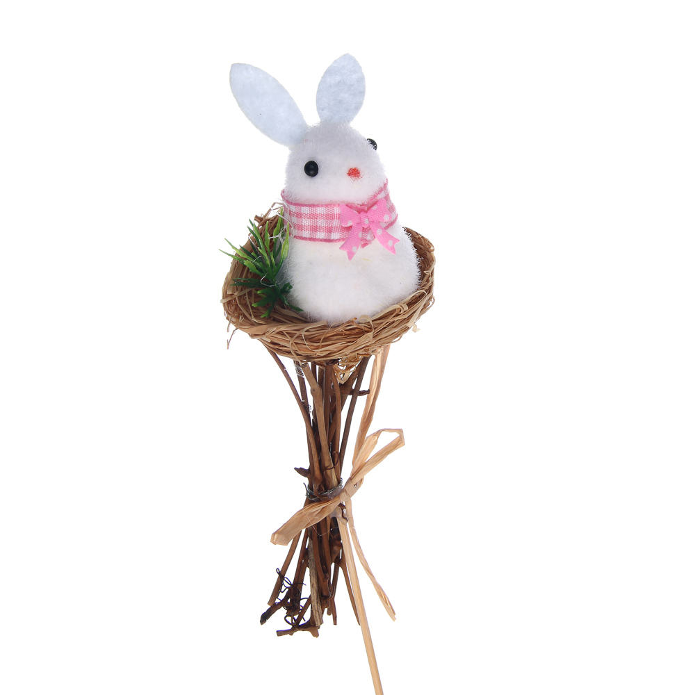 Топпер для украшения кулича тм LADECOR "Кролик", 30,5x10 см, арт.№ 535-223