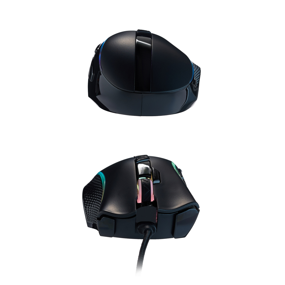 BY Игровая мышь проводная RPG 16000dpi,11D,PMW3389,RGB,220см, арт.№ 405-061