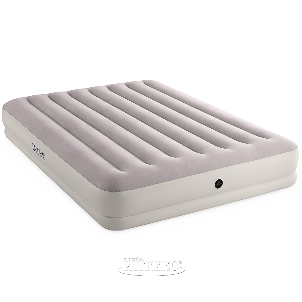 INTEX Кровать надувная "QUEEN DURA-BEAM PRESTIGE", USB150, 203x152x30 см, 64179, арт.№ 108-002