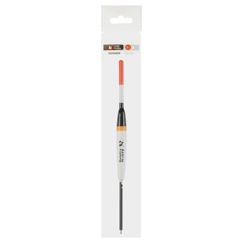Поплавок тм AZOR FISHING, пластик, 4 вида : 2гр, 3гр, 4гр, 5гр, арт.№ 148-077