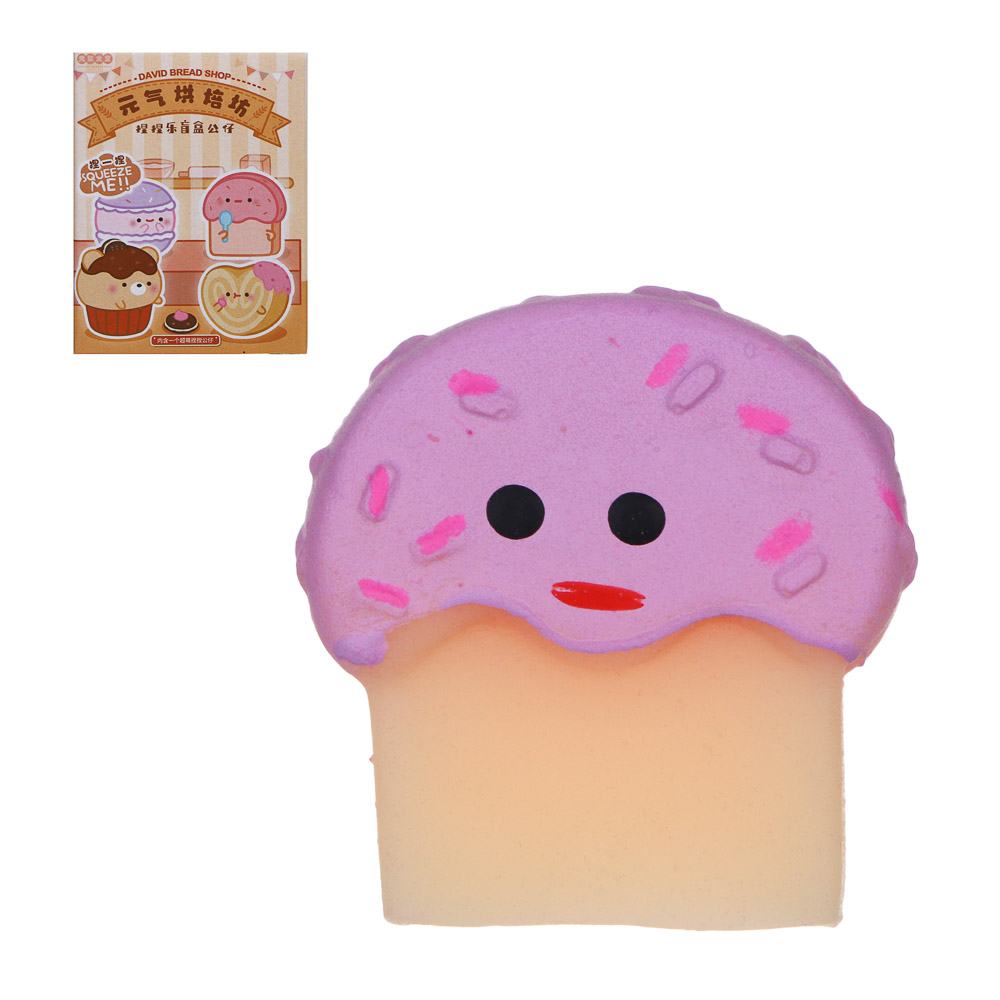 Мялка антистресс "Мякиши", TPR, 4х4,5х6см, 12 дизайнов, арт.№ 297-179