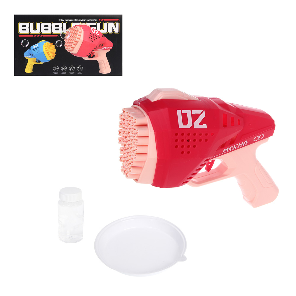 Мыльные пузыри Bazooka, PP, 4хАА, мыл. раствор, 50мл, арт.№ 460-045