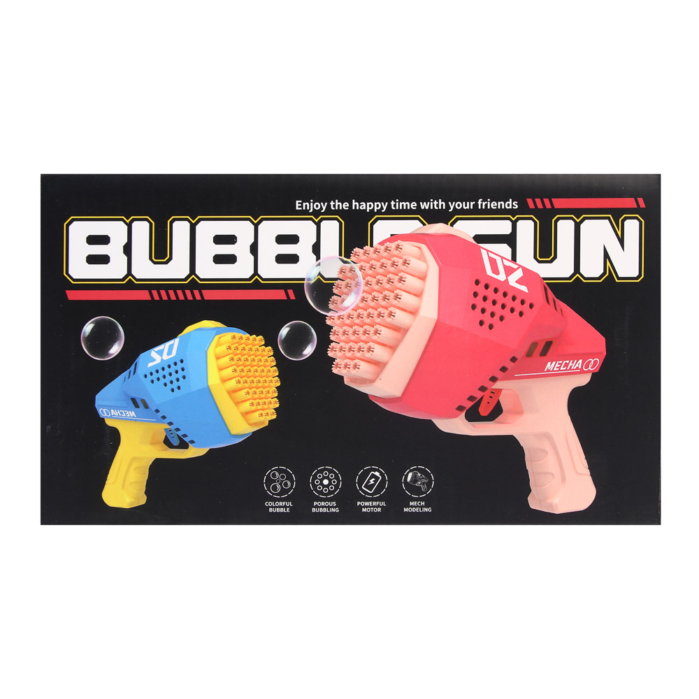 Мыльные пузыри Bazooka, PP, 4хАА, мыл. раствор, 50мл, арт.№ 460-045
