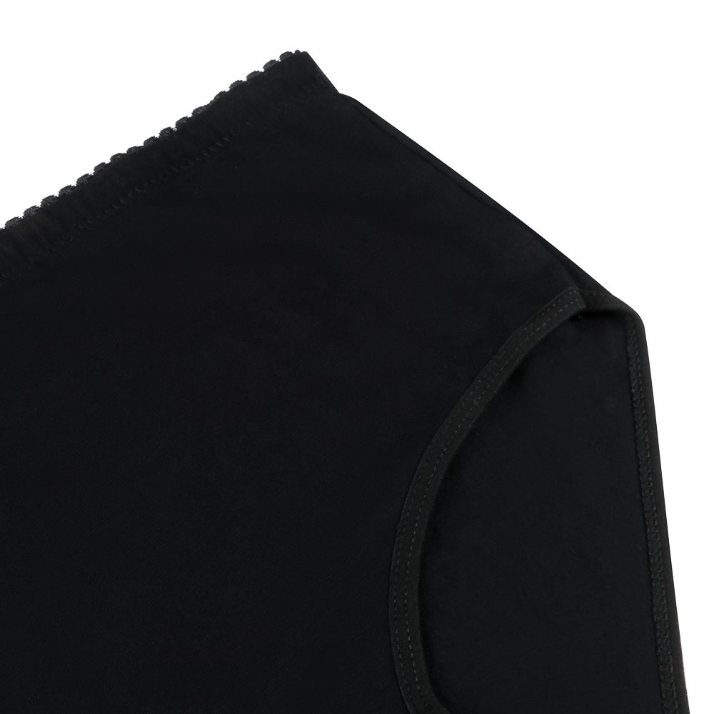 GALANTE Трусы женские макси с высокой талией, р.48, 95%хлопок, 5%спандекс, черный, НБ25-13, арт.№ 331-357