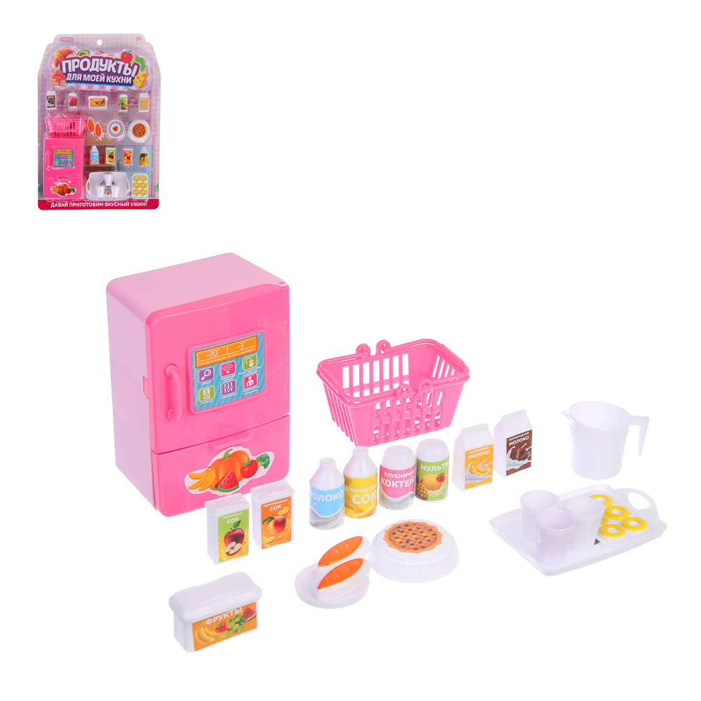 Набор игровой "Продукты для моей кухни", PP, ABS, 23,5х6,5х32 см, тм ИГРОЛЕНД, арт.№ 294-251