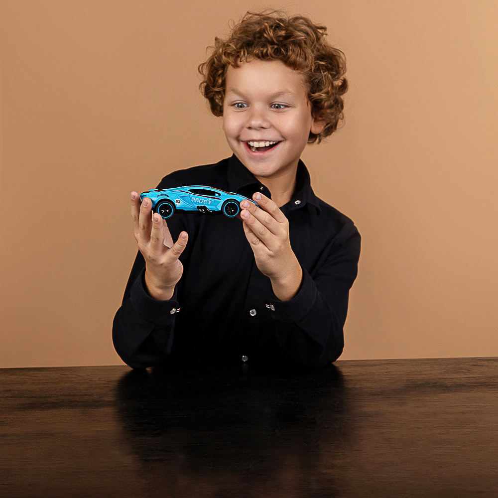 BY Русские Супергерои Автомобиль героев, ABS, инерция, разворот, занос, 18x6,5x10 см, 3 дизайна, арт.№ 292-022