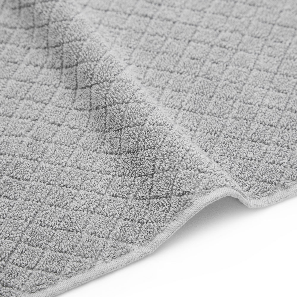 BY COLLECTION Полотенце махровое 70х140см, 100% хлопок, серый, арт.№ 484-098