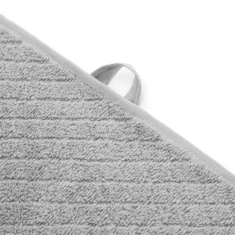 BY COLLECTION Полотенце махровое 70х140см, 100% хлопок, серый, арт.№ 484-098