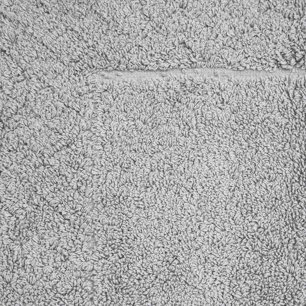 BY COLLECTION Коврик для ванной комнаты 50х70см, 100% хлопок, серый, арт.№ 484-101