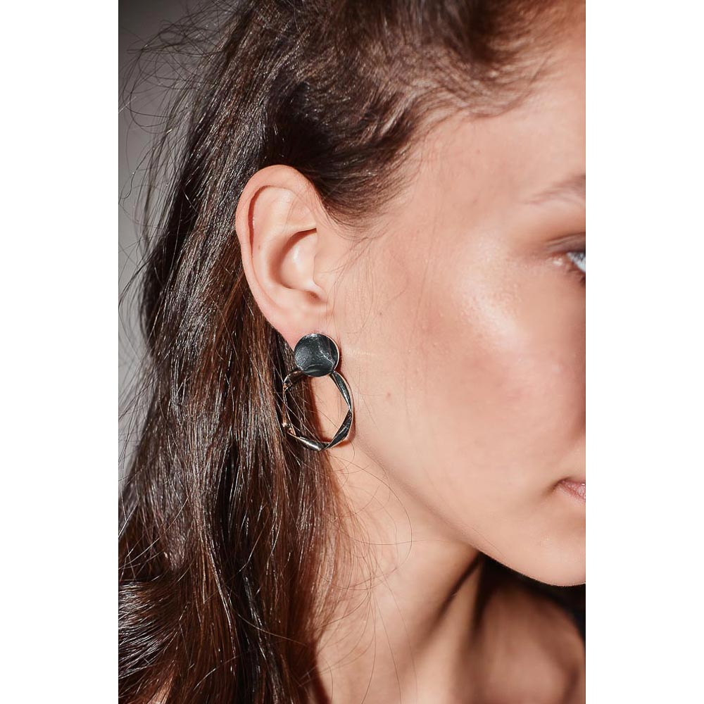 BERIOTTI Серьги, биж.сплав, пластик, 2,5-6см, 6 дизайнов, арт.№ 316-360