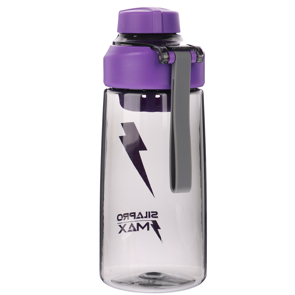 SILAPRO MAX Бутылка спортивная, NEON VIOLET, 550мл, РС, арт.№ 088-059