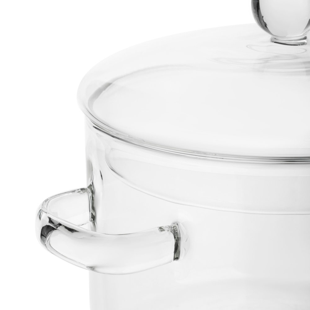 SATOSHI Кастрюля стеклянная, жаропрочное стекло, 1,5л, арт.№ 825-046