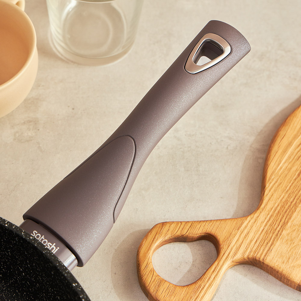 SATOSHI Валькур Сковорода литая d=22см, антипригарное покрытие мрамор, индукция, арт.№ 846-476