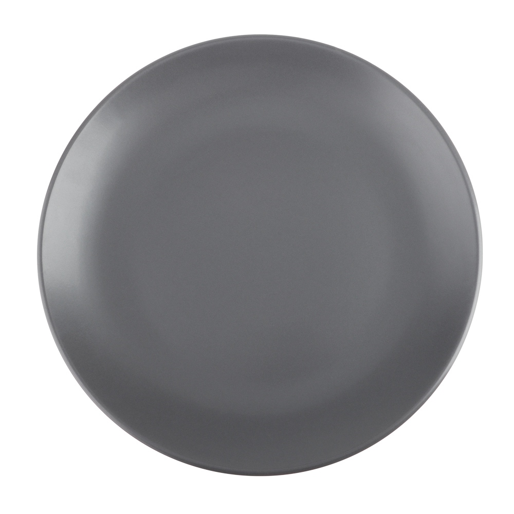 MILLIMI Тарелка подстановочная 27х3см, керамика, графит, арт.№ 824-157