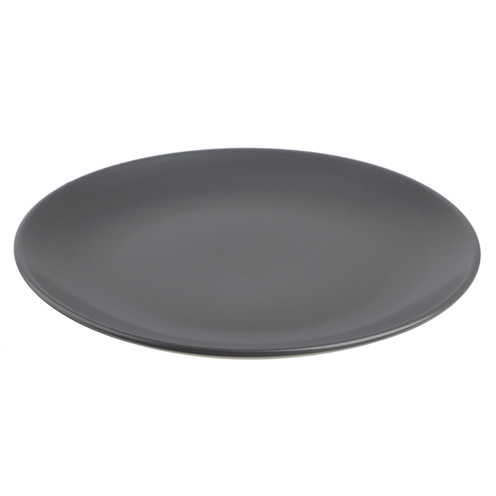 MILLIMI Тарелка подстановочная 27х3см, керамика, графит, арт.№ 824-157