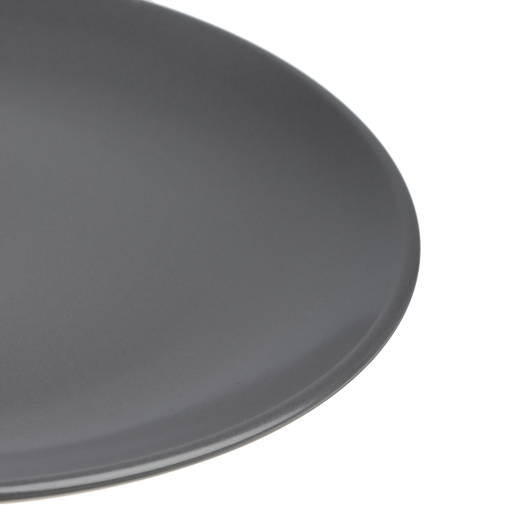 MILLIMI Тарелка подстановочная 27х3см, керамика, графит, арт.№ 824-157